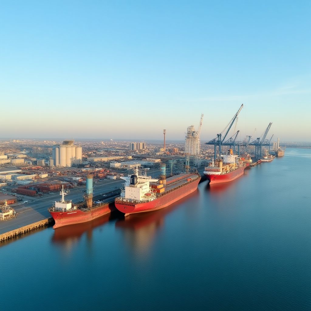 Puerto de Rosario - Hub exportador